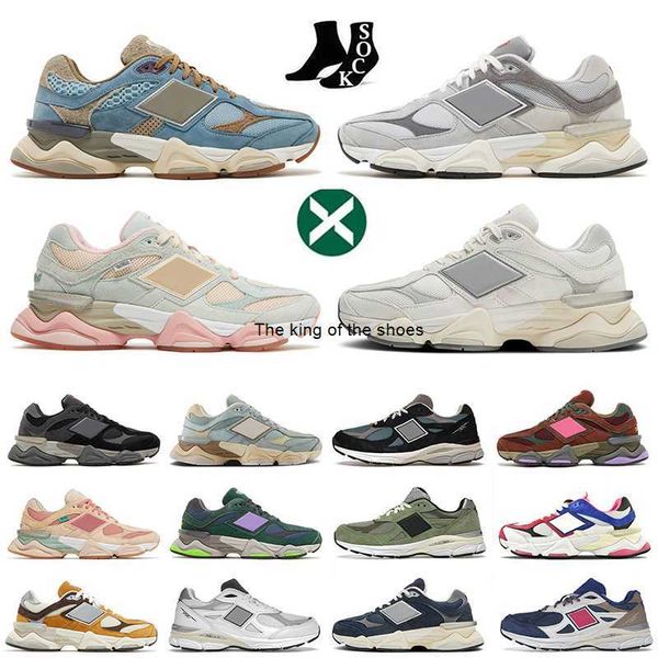 

designer men women new 9060 990v3 running shoes casual sneakers joe freshgoods penny cookie pink baby shower blue jjjjound olive 9060s 990 a, Black