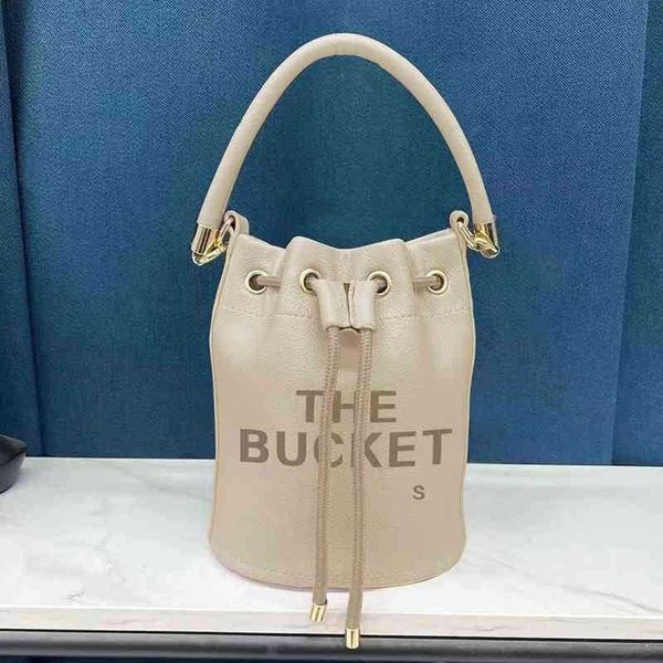 

evening bags tote bag designer women vintage bucket luxury leather crossbody bags purse shoulder fashion handbags 220607