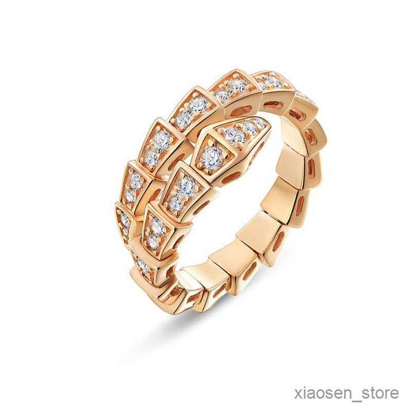 

wedding rings rings rings jewelry drop delivery and versatile creative snake bone temperament microinlay shell green agate car r230626, Slivery;golden