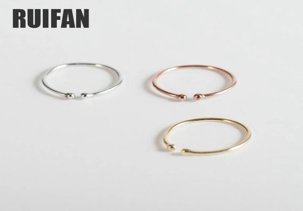 

rings jewelrys 14k rose gold color round 925 sterling silver ring for women girls open thin finger ring fine jewelry accessories 6616350