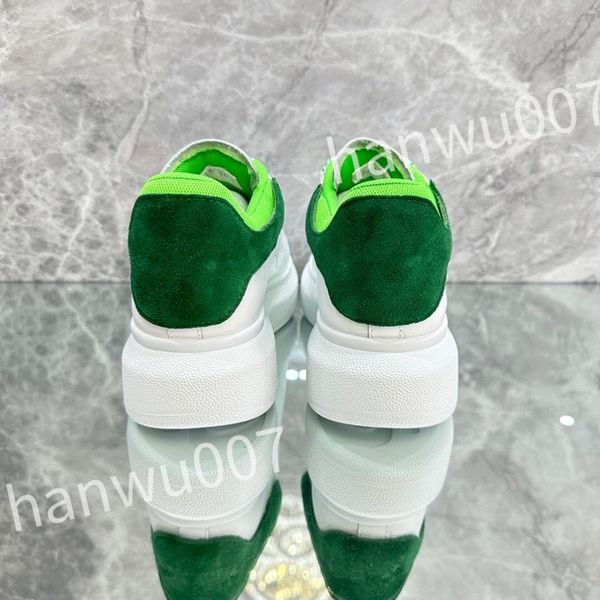 

2023 quality designer sneakers calfskin casual shoe fashion reflective shoes men women sneaker vintage trainers leather, Black