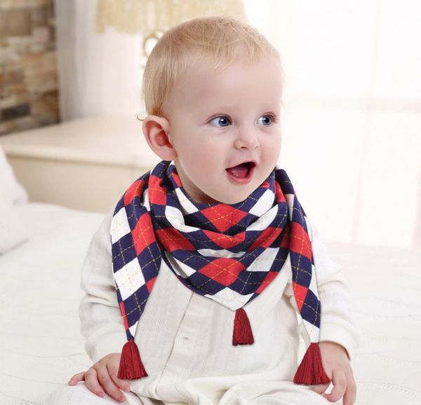 

21 style 2019 new scarf autumn and winter personality children039s scarves double triangle towel warm shawl p0518921417, Red;brown