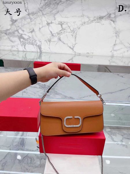 

v-shaped bag lady purse valentiino 2023 bags small design single shoulder messenger 22 diamond designer buckle chain method stick armpit fla
