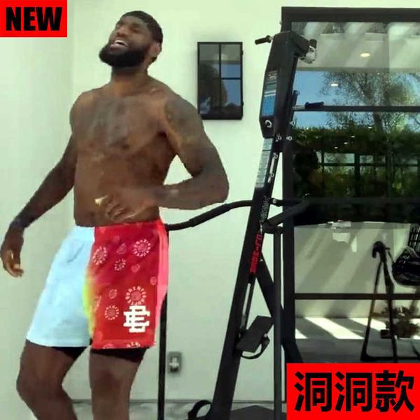 

men's shorts eric emanuel ee basic fitness basketball beach pants summer gym mesh breathable mens casual shortseltn, White;black