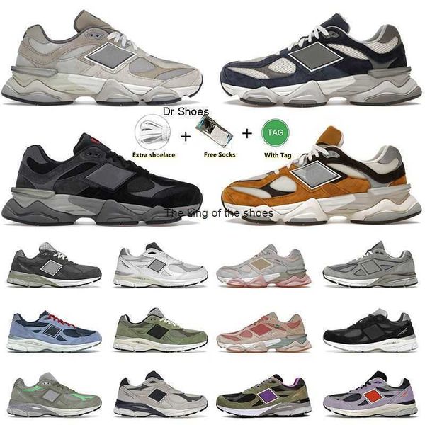 

9060 athletic og sneakers running shoes 990 v3 for mens women rain cloud grey sea salt brown black 990v3 jjjjound navy outdoor trainers