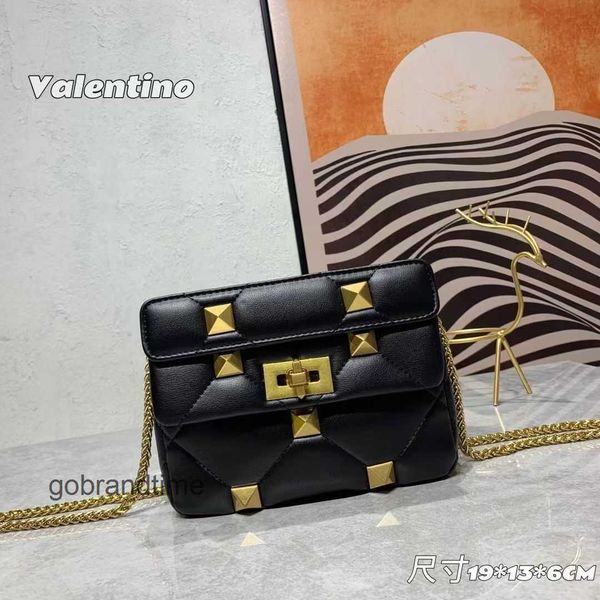 

fashion classic rivet valentino designer punk women handbag bags portable shoulder crossbody new chain 8 8lq5
