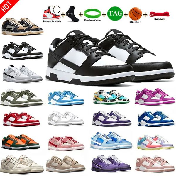 

running casual shoe low panda men for women triple pink grey fog syracuse team green medium olive unc georgetown malachite sail walking jogg, Black