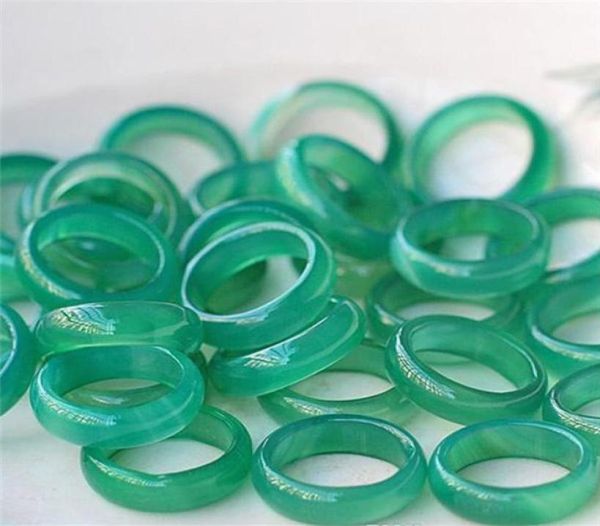 

100 natural fine jade in myanmar mix size ring 100pcslot a65545089440, Silver