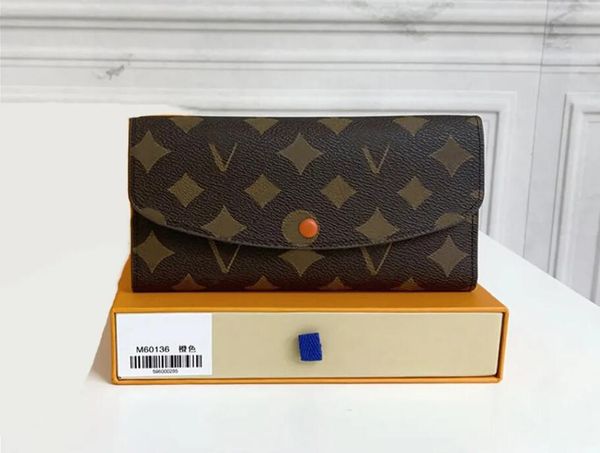 

2023 fashion designer wallets luxury mens womens leather bags highs quality classic flower letter zipper coin purse original box checked car, Red;black