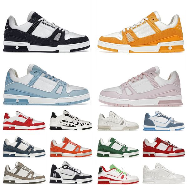 

designer casual shoes luxury brand men's and women's travel cowhide fashion fitness white sneakers 82gd, Black