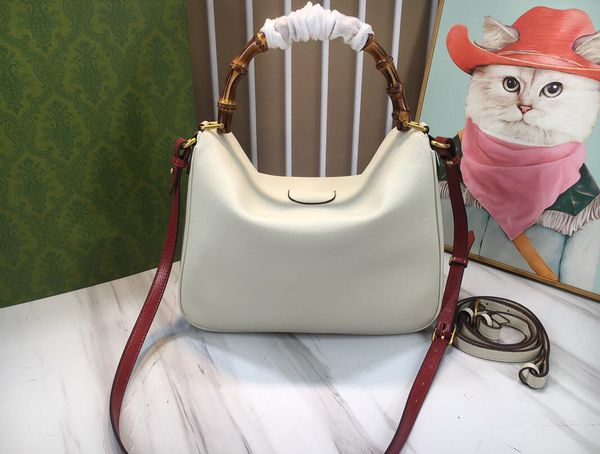 

deluxe diana tote designer bags shoulder handbags 746124 women handbags bamboo handle totes shopping bags hobo classic famous fashion travel
