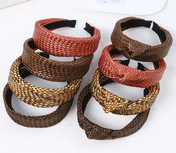 

70 discount straw knot hairband headband for women girls hair accessories9384135, Silver