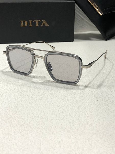 

fashion brand luxury dita sunglasses designer luxury men's and women's glasses hip-hop handsome sunglasses, White;black