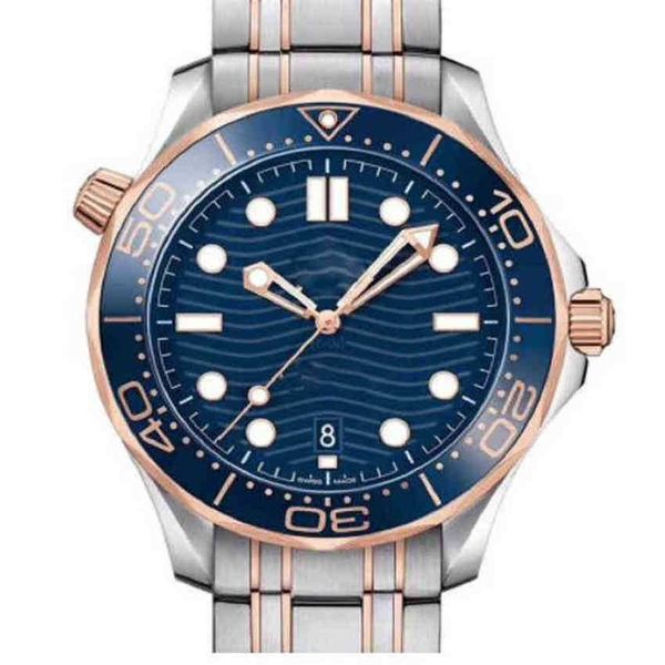 

designer omegas watches james bond 007 same watch lndb mechanical movement 6 self winding 8500 movement stainless steel orolo, Slivery;golden