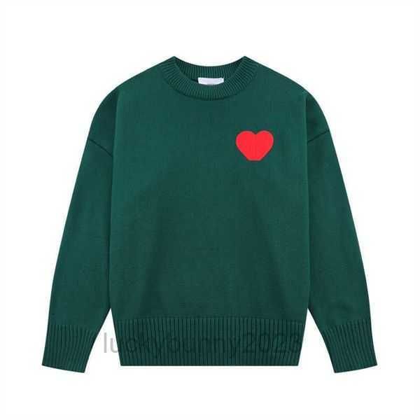 

amis paris fashion amies de coeur designer men round neck sweater hoodies streetwear hip hop casual embroidered a heart pattern au8q 3r8o8, White;black