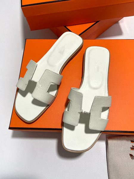 

designer beach oran sandal womens new fashion sandals slides flt mule rubber brown black white pink 0623