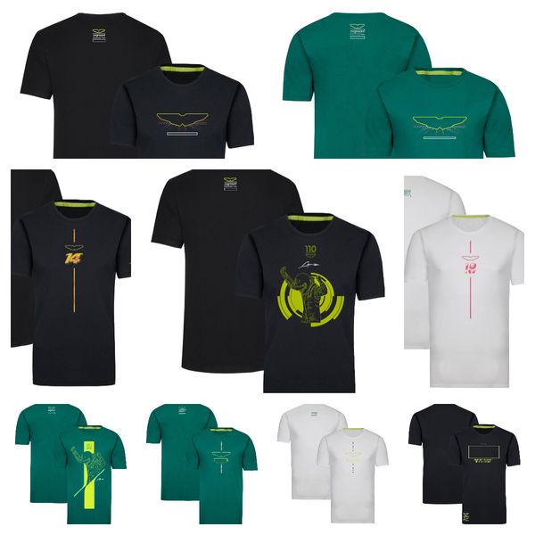 

f1 team 2023 driver t-shirt formula one racing suit plus size custom men's fan shirt