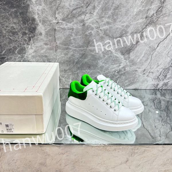 

quality designer sneakers calfskin casual shoe fashion reflective shoes men women sneaker vintage trainers leather, Black