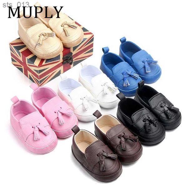 

2023 brand new toddler infant baby shoes newborn boys girls soft soled casual crib shoes prewalker patchwork shoes 0-18m l230518