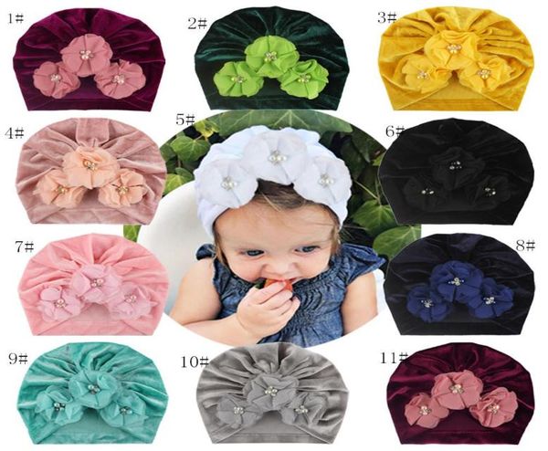 

infant baby european style pretty fashion velvet hat reborn girls winter sweet hat kids hair accessories8581733, Yellow