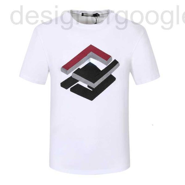 

men's t-shirts designer fd embroidery pocket t shirt men women sweatshirt tshirt round neck short sleeve t-shirt summer cotton tshirts, White;black