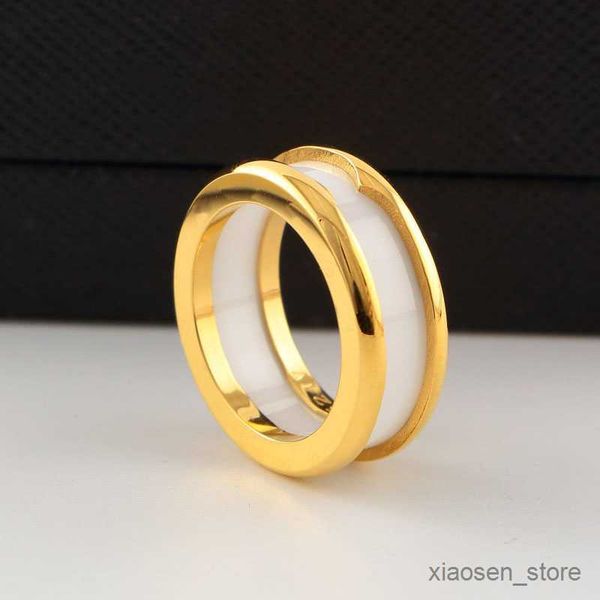 

wedding rings couple rings designer luxury fashion steel ring stainless steel rose gold rings for lovers white couple gift r230626, Slivery;golden