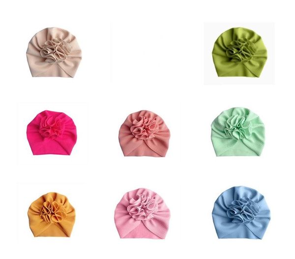 

dhl 18 colors cute big bow hairband hats baby kids toddler elastic caps turban head wraps bow-knot hair accessories 538 k21604949, Slivery;white
