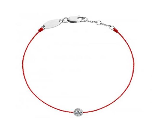 

b01001f red thread line hand made string handmade chain bracelets bangles for women birthday gift jewelry y11193704504, Black