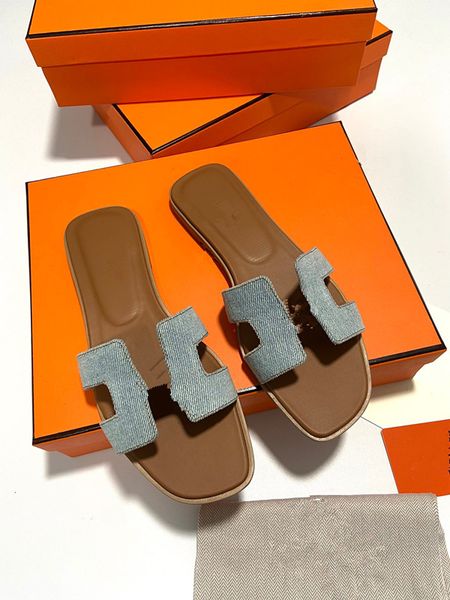 

designer beach oran sandal womens new fashion sandals slides flt mule rubber brown black white pink ladies office loafers wedge 0623