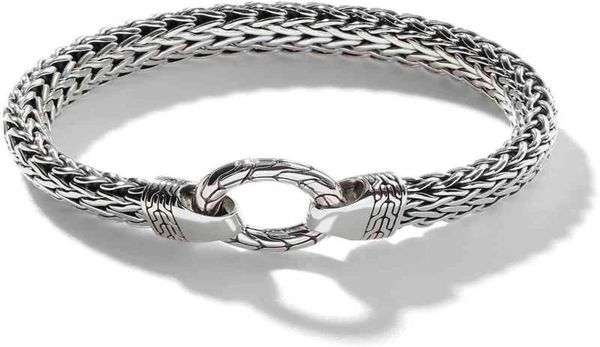

john hardy men039s quotclassic chainquot sterling silver 11mm chain bracelet with lobster clasp3473080, Black