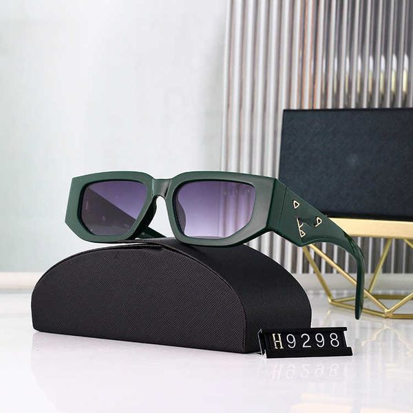 

wholesale of square women's new tiktok net red same glasses men's overseas small frame sunglasses, White;black