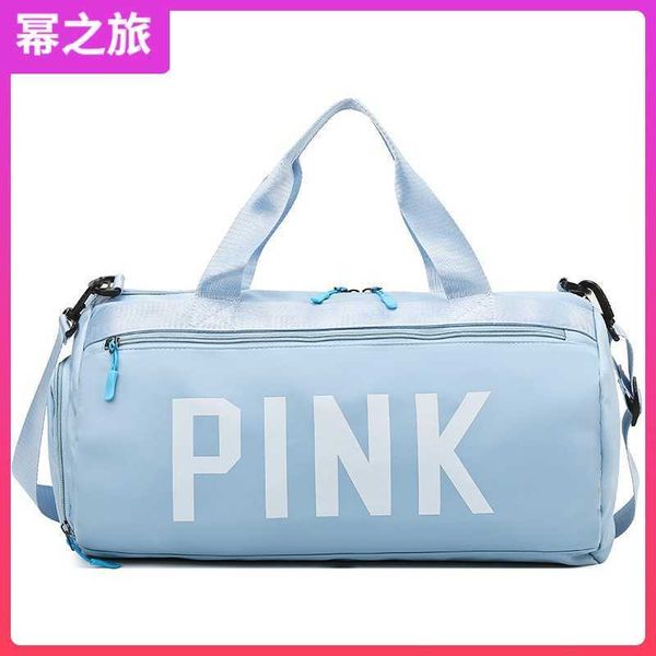 

short distance fitness bag independent shoe compartment dry and wet separation travel bag swimming exercise yoga bag