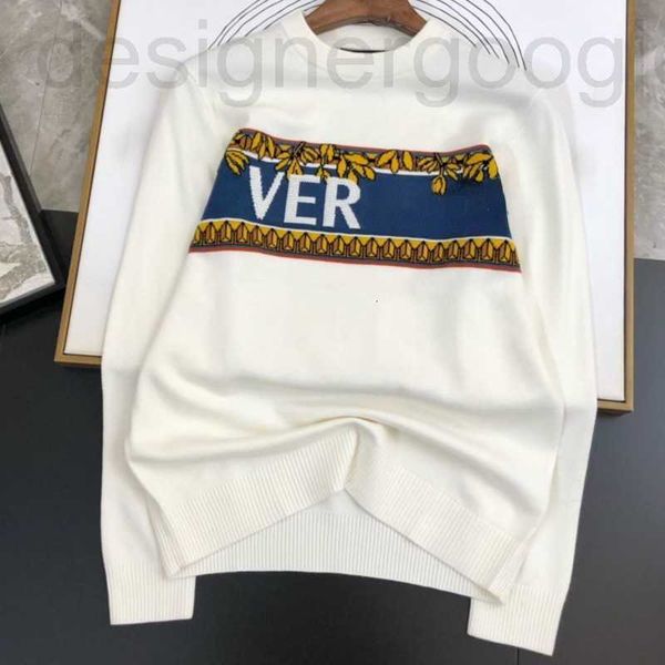 

men's sweaters designer sweater mens knitted pullover shirt casual man wool sweaters medusa embroidered sweatshirt women bottoming, White;black