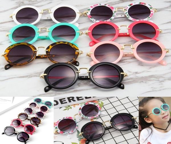 

baby sunglasses 2020 fashion girls boys beach supplies uv400 protective eyewear sunshades glasses pcmetal frame kids children9748481, Blue