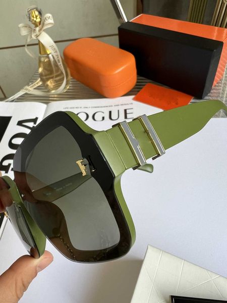 

wholesale h-letter new high-end fashion with sense of luxury ins large face slimming uv resistant sunglasses for women{category}, White;black