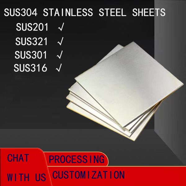 

sus304 stainless steel square sheet 400*400mm(15.75") 450*450mm(17.72") thick 1mm 2b surface