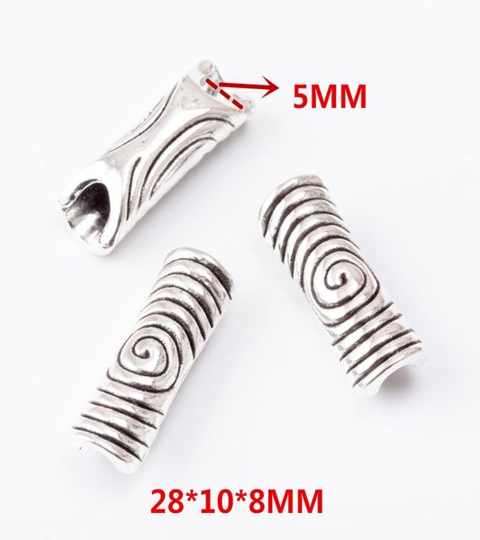 

wholesale zinc alloy europe spiral pattern large hole beads for diy jewelry making accessories 68515390833, Bronze;silver