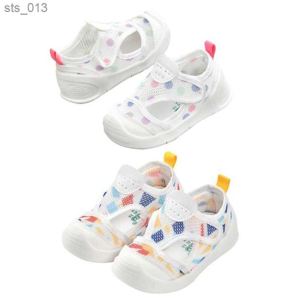

anti-slip sandal for baby girls boys toddler pre-walkers summer sandal shoes first-walkers shoes air mesh sandals l230518