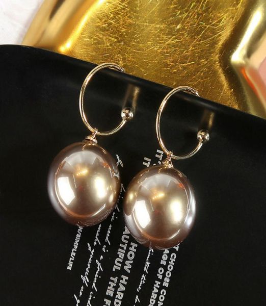 

pearl earrings temperament wild personality earrings thin slim pendant simple exaggerated earrings9925168, Silver