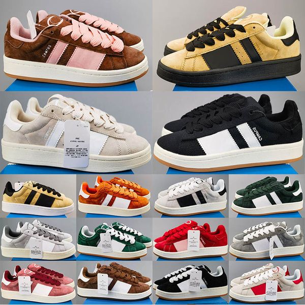 

mens womens running shoes 2023 campus 00s skate shoes casual shoes anti slip running shoes designer retro white black red pink grey men wome