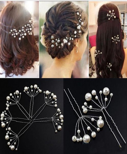 

simulate pearl hairpins hairstyles wedding bridal hair pins hair jewelry accessories hairwear girls hair clips for women5737018, Golden;silver