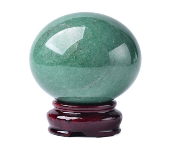 

natural aventurine sphere ball healing crystal gemstone quartz figurine with stand for home decor reiki5922561