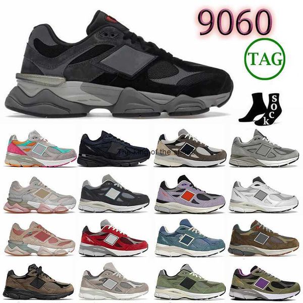 

designer 2023 shoes og 9060 running shoes cherry blossom sea salt team forest green rain cloud grey shower blue 990 jjjjound brown black tra