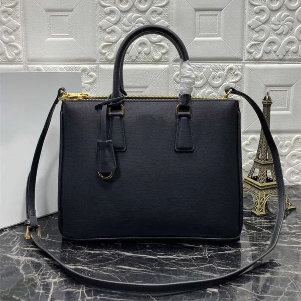 

designer bag tote bag leather shoulder bag women luxury fashion handbag black bags