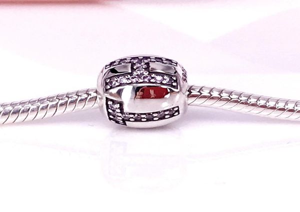 

faith silver charm fit diy bracelet authentic 925 sterling silver fine jewellery with pink cubic zirconia 791417pcz2036976, Black