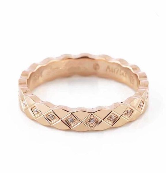 

2020 narrow diamond ring engagement rings for women stainless steel mens jewelry rings love ring rose gold wedding ri2312062, Silver