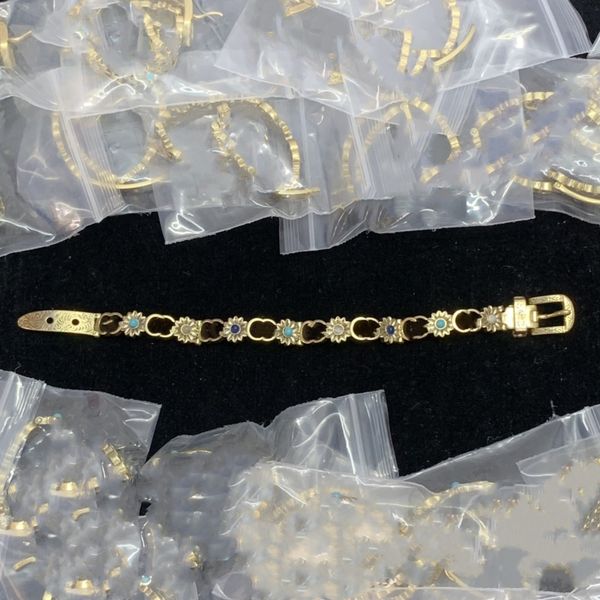 

classic fashion designer bracelet cuff bangle men women ggity cjewelry women hip-hop ggs bracelets kgs3a, Golden;silver