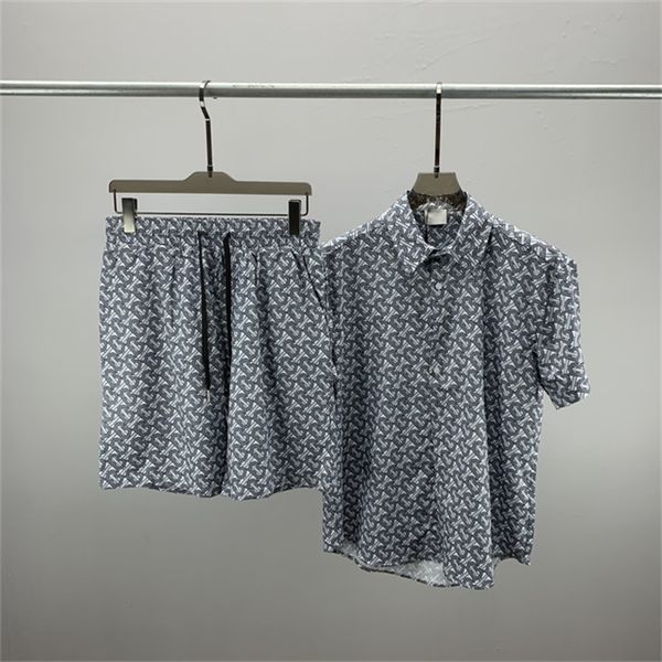 

mens tracksuits tshirt sets luxury designer mens womens tshirts shorts tracksuit jogger sportswear summer nk streetwear pullover sports suit, Gray