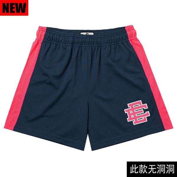 

ee basic short designer eric emanuel patchwork shorts summer men breathable shorts classic gym basketball casual beach pants, White;black