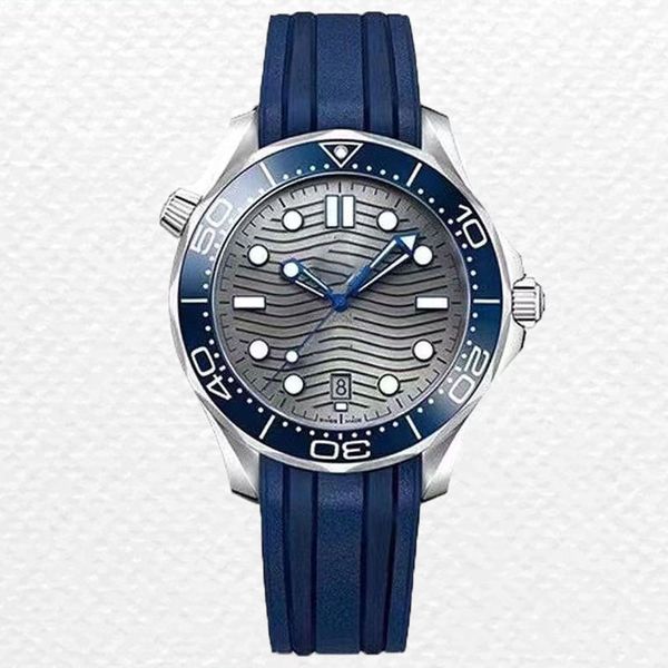 

designer men's watch luxury watch monte stainless steel strap with japanese movement waterproof automatic date dial luminous sapphire l, Slivery;brown